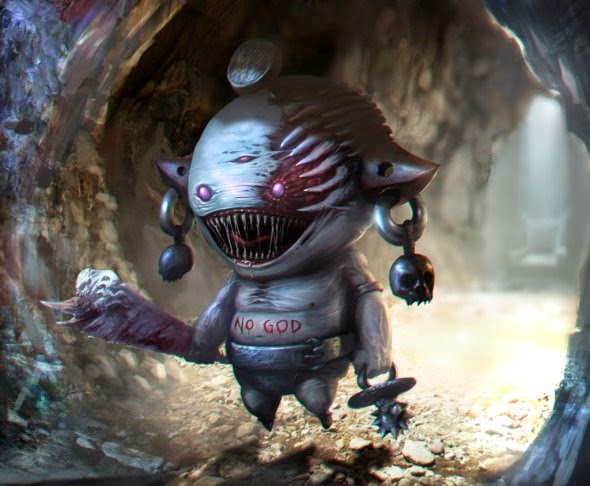 As ilustrações de fantasia de Chung Hor Kit