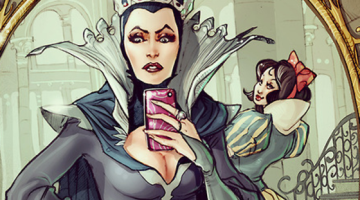 Como seriam as selfies dos personagens da Disney
