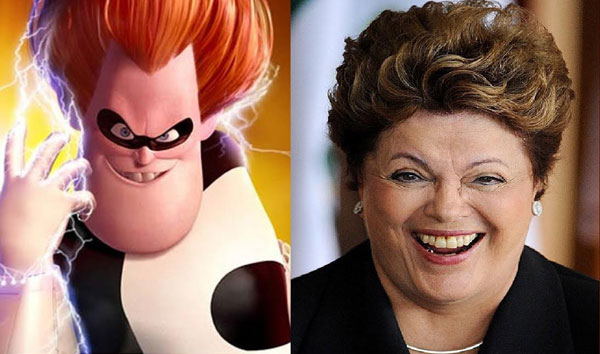Pessoas que se parecem com personagens de desenhos animados