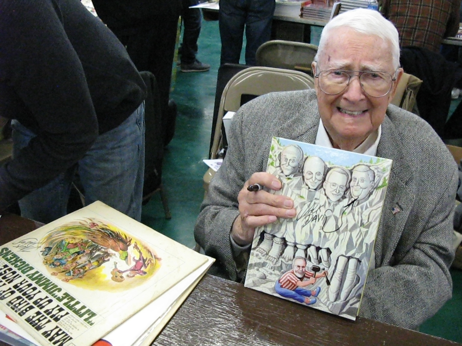 Jack Davis anuncia aposentadoria aos 90 anos
