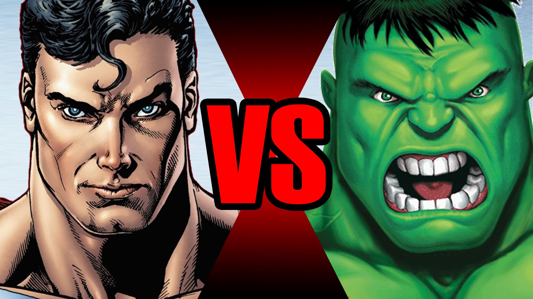 Superman vs Hulk em uma batalha mortal
