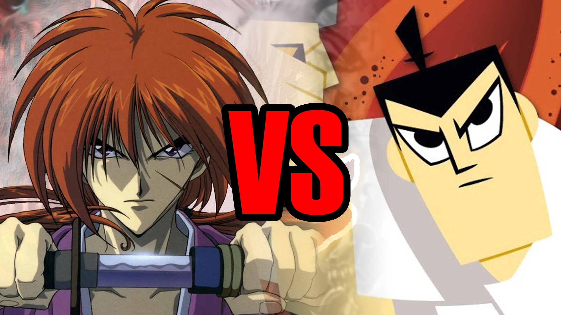 Samurai X vs Samurai Jack em uma batalha mortal