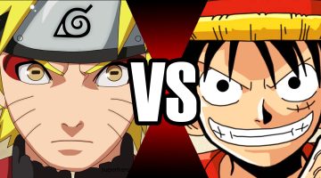 Naruto VS Luffy em uma batalha mortal