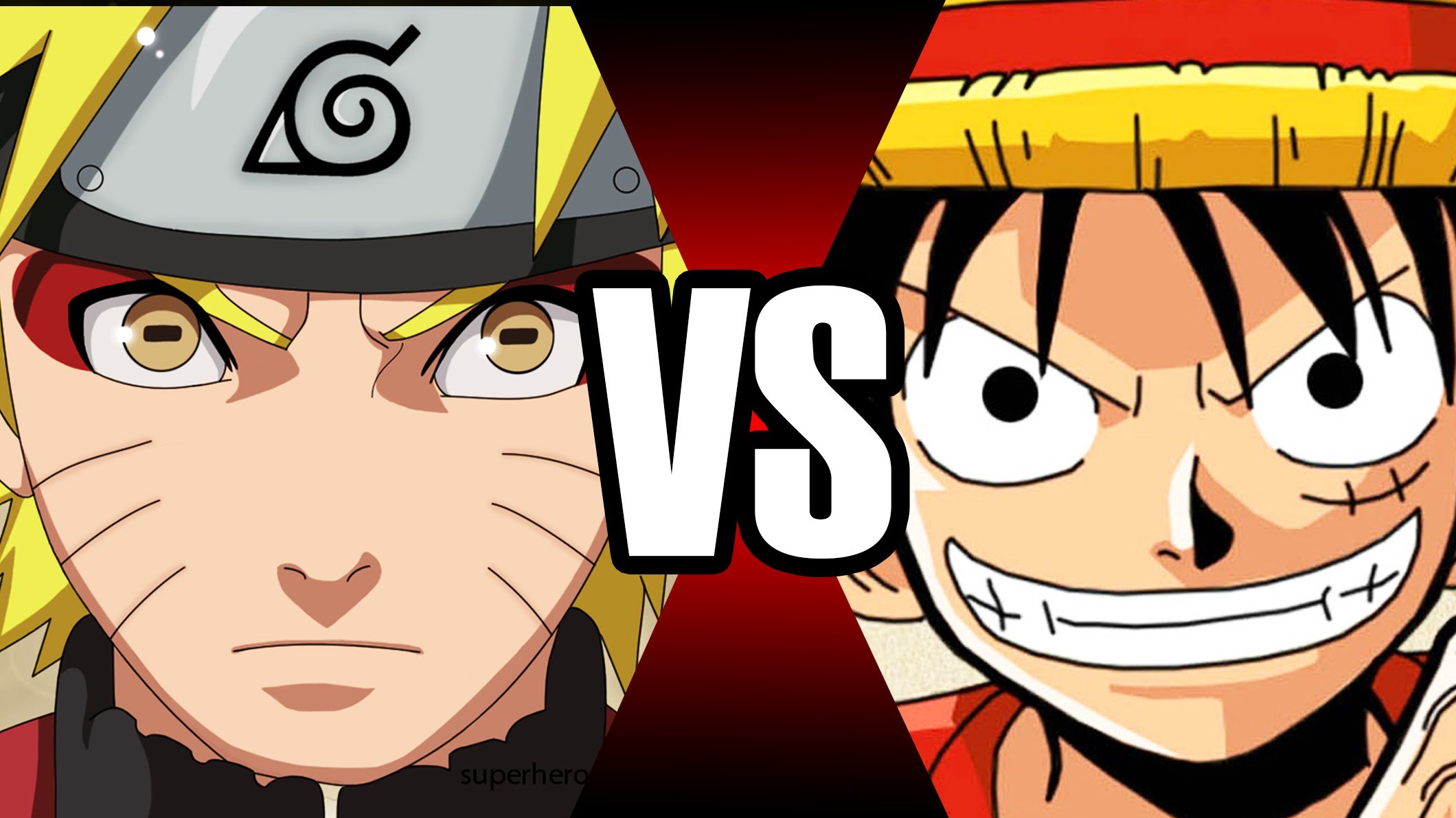 Naruto VS Luffy em uma batalha mortal
