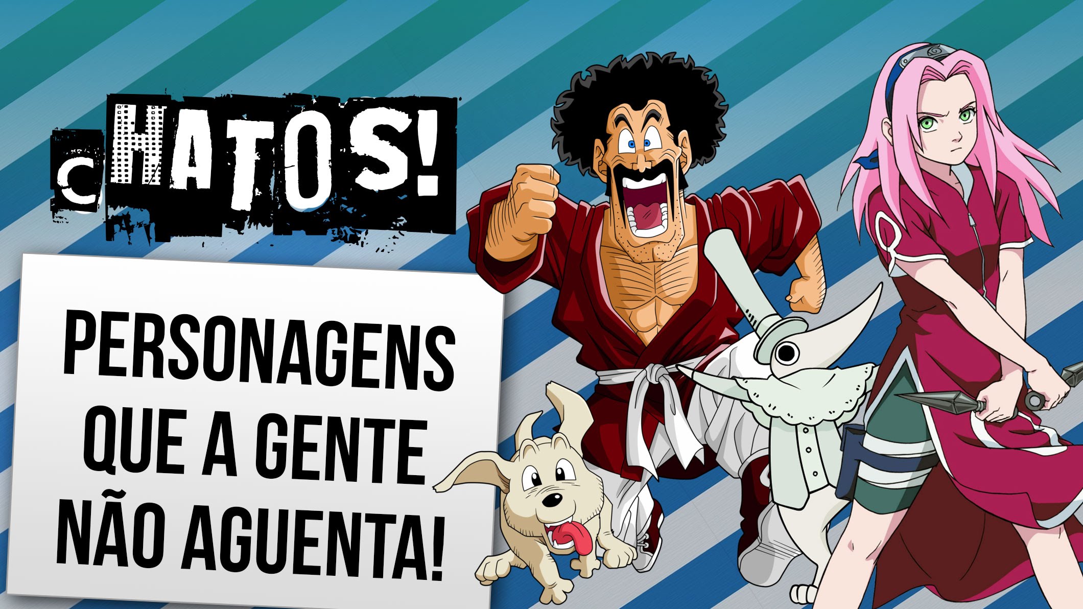 Os personagens mais chatos dos animes