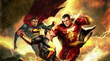 Investigação Shazam e Adão Negro.
