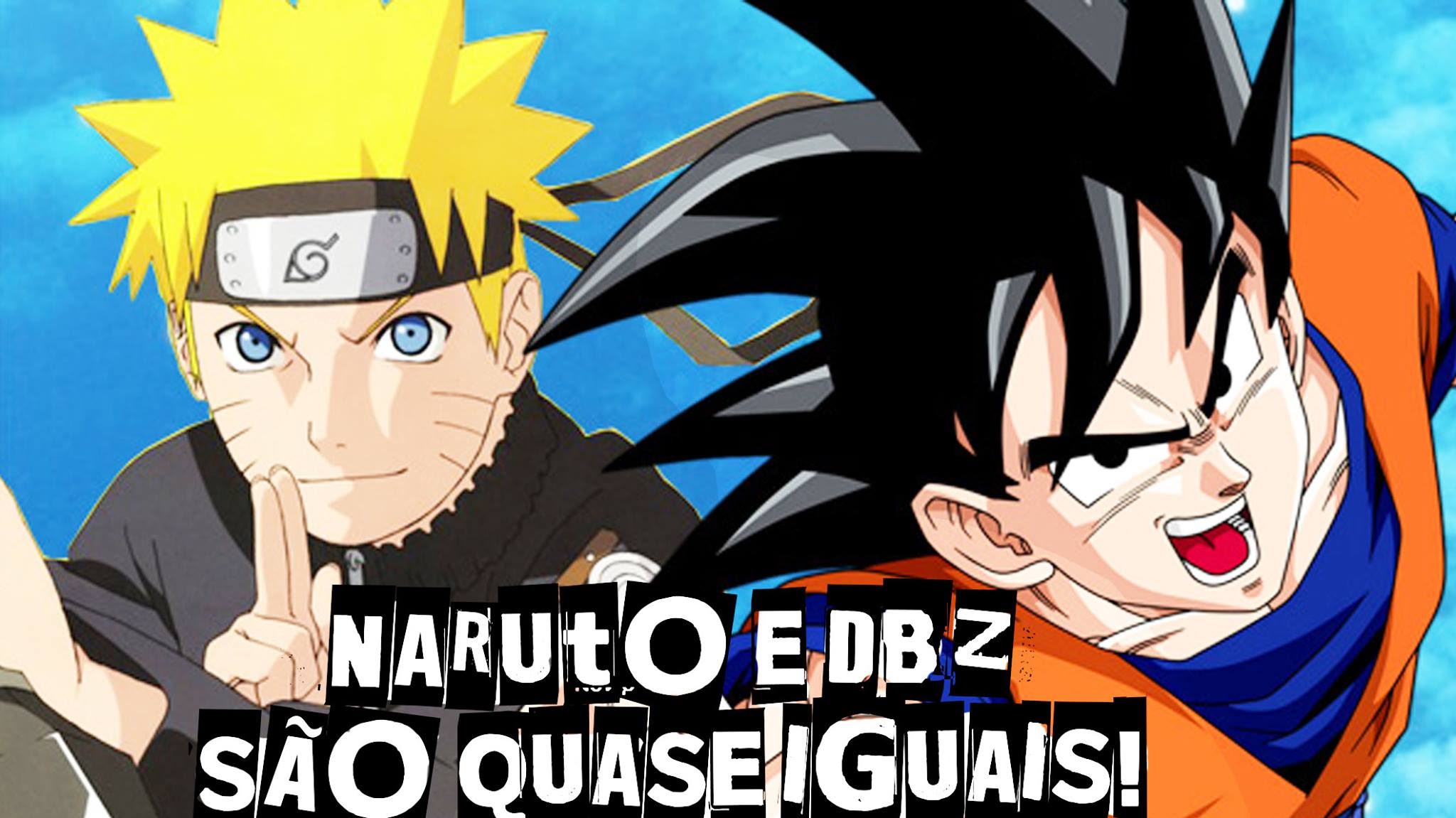 Naruto e Dragon Ball: Semelhanças impressionantes