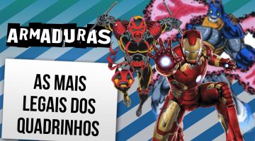 As armaduras mais legais dos quadrinhos