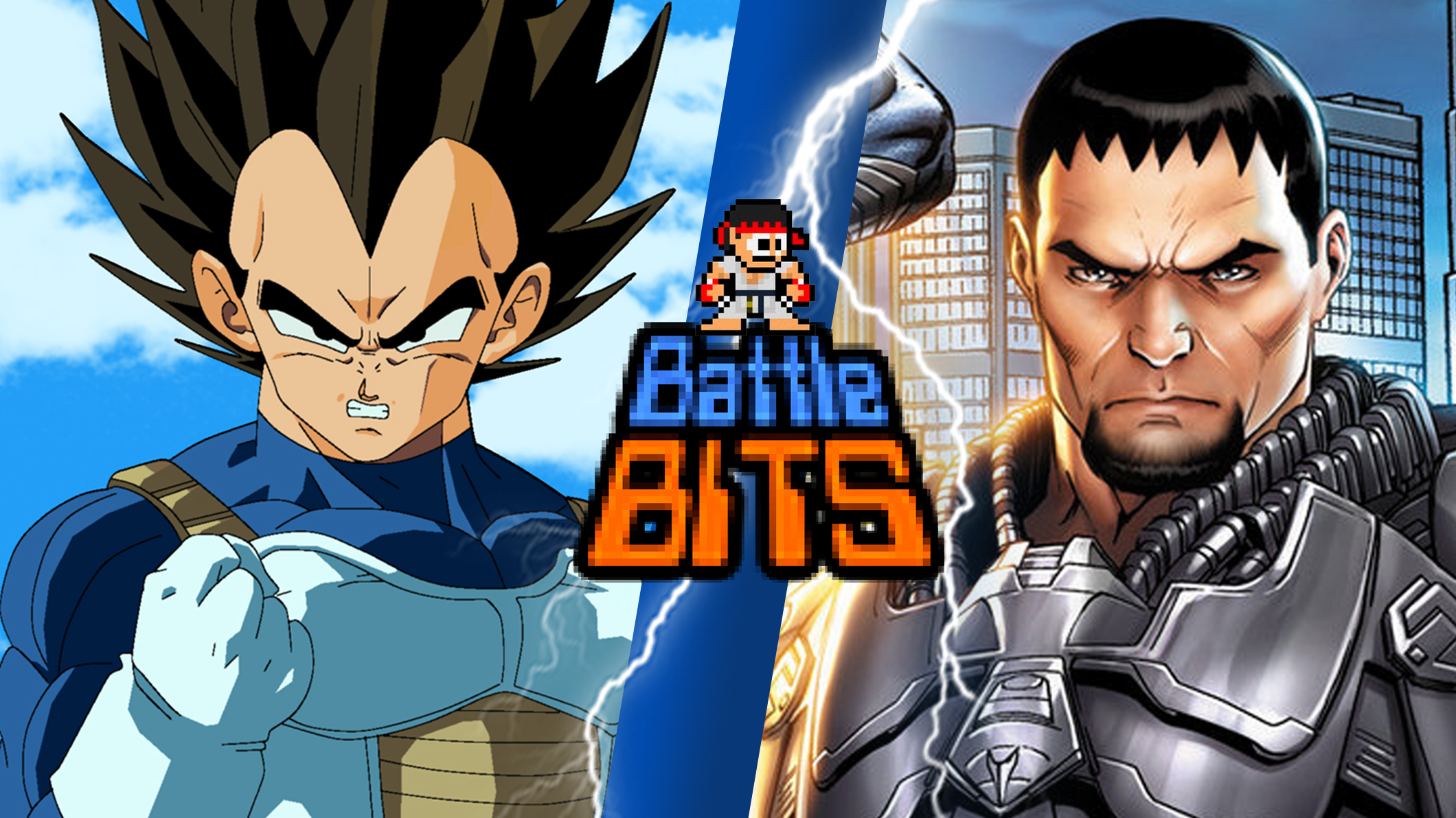Vegeta vs General zod | Battle Bits