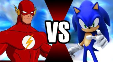 Flash vs Sonic | Batalha Mortal