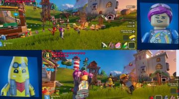 LEGO Fortnite recebe atualização com tela dividida e novidades de Halloween