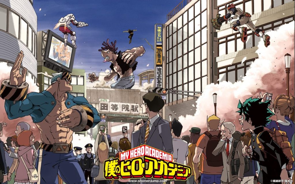Novo vídeo de My Hero Academia dá destaque Deku e Bakugo