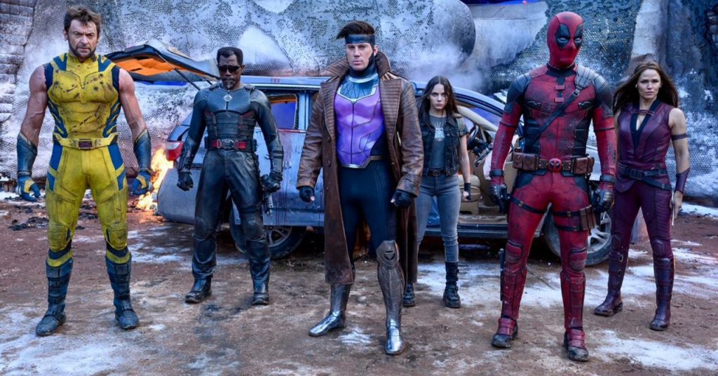 Deadpool & Wolverine se aproxima do Top 10 bilheterias estadunidenses