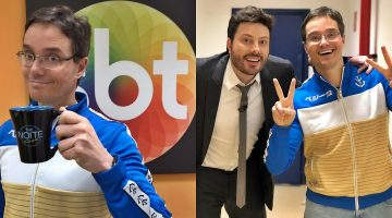 Peter Jordan é um dos convidados do The Noite com Danilo Gentili