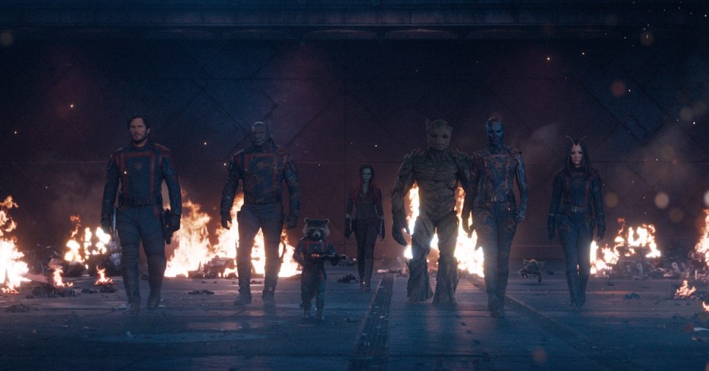 Guardiões da Galáxia Vol. 3 revela uniformes da equipe e novo braço da Nebulosa