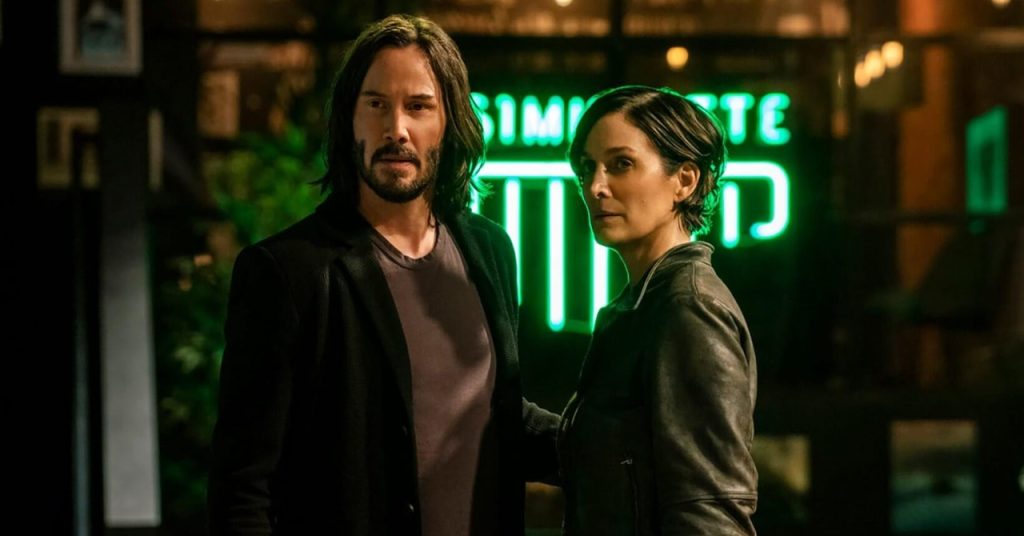 Matrix 4: cena de Neo e Trinity pulando de prédio quase não aconteceu