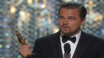 Finalmente! Leonardo DiCaprio Ganha o Oscar de Melhor Ator.