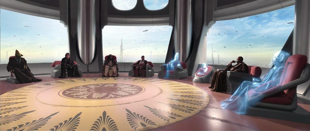 conselho jedi star wars