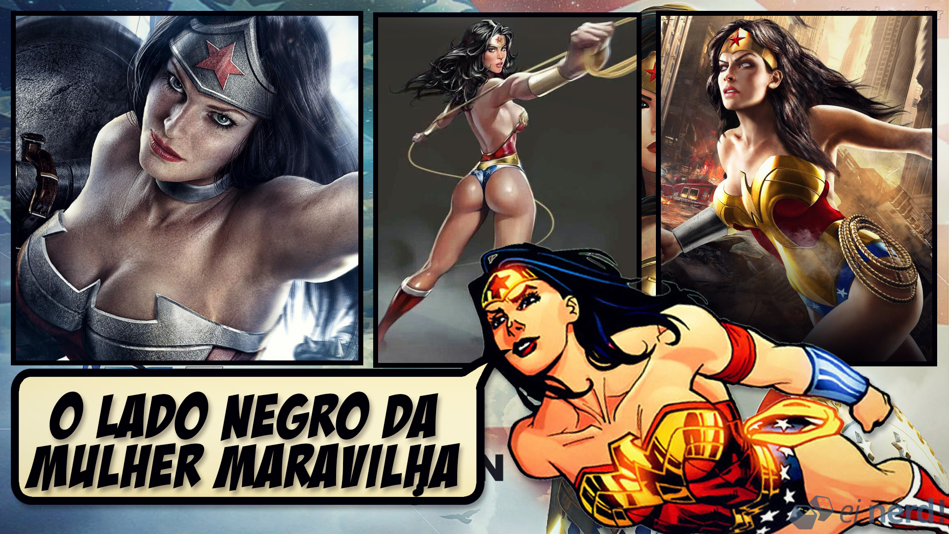 O Lado Negro da Mulher Maravilha