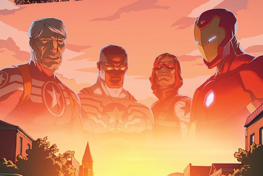 Capitães América preparam-se para nova saga da Marvel