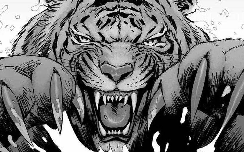 Shiva, a tigresa de Ezekiel também estará na sétima temporada de The Walking Dead