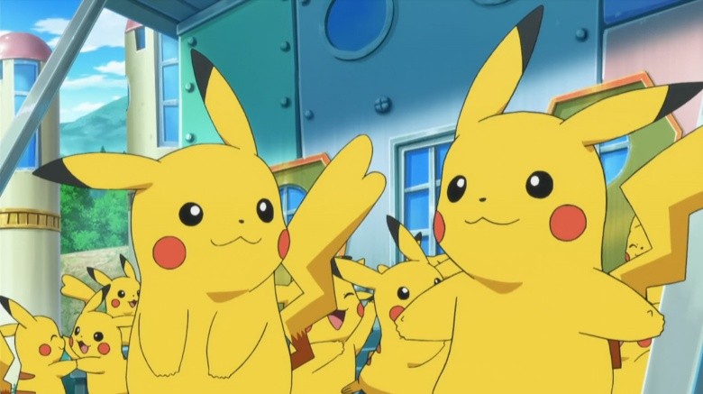 Como o Pikachu mudou ao longo do tempo?