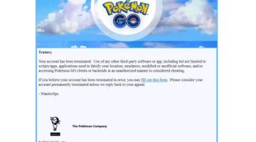 Niantic começa a banir os jogadores trapaceiros de Pokémon Go