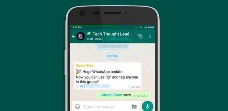 Atualização do WhatsApp tem nova função em grupos