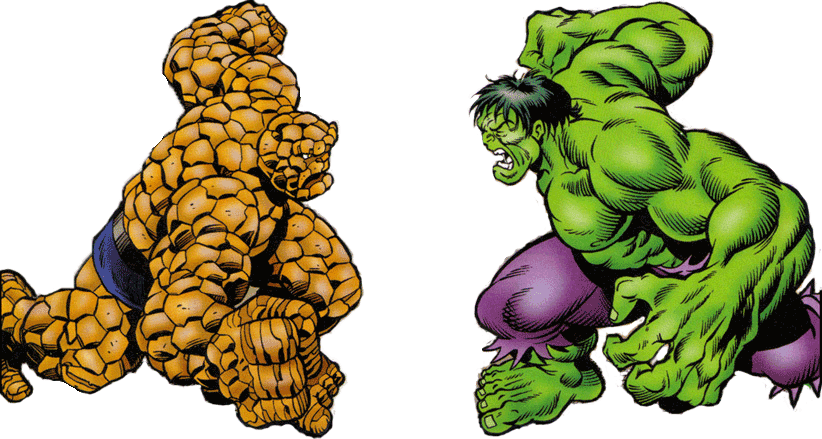 Stan Lee revela quem venceria uma luta entre o Hulk e o Coisa