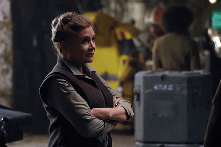 Leia Organa, de Carrie Fisher, é a pureza da esperança em Star Wars