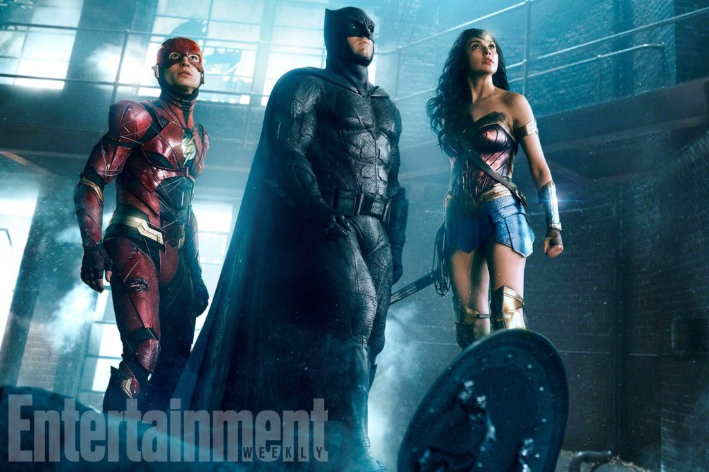Flash, Batman e Mulher-Maravilha aparece em nova imagem de Liga da Justiça