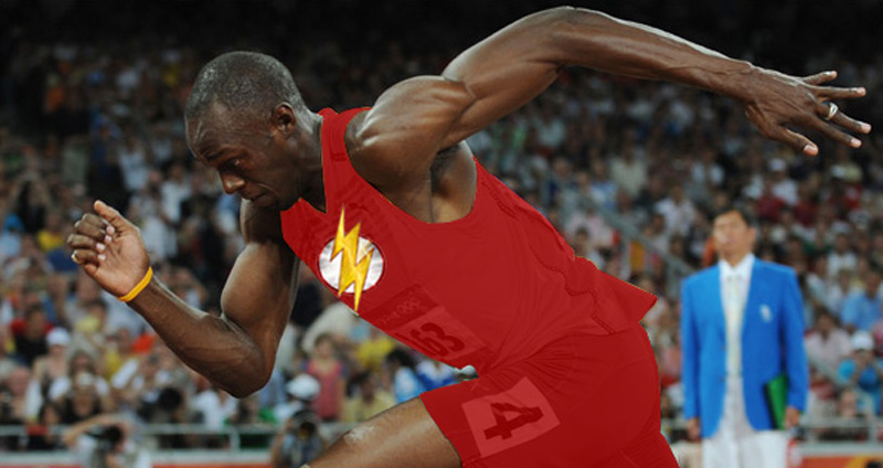 Usain Bolt diz que gostaria de fazer participação no filme do Flash
