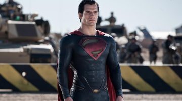 Vaza suposta imagem do Superman com uniforme preto em Liga da Justiça