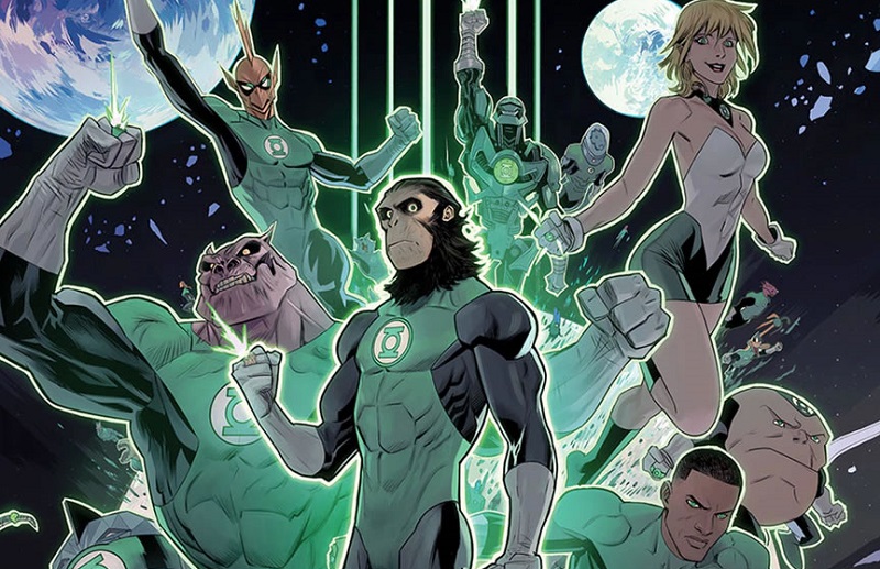 Lanterna Verde e Planeta dos Macacos farão crossover nos quadrinhos