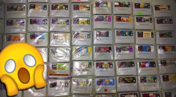 Pacote de jogos de SNES avaliado em US$ 10 mil é encontrado