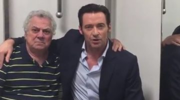 Hugh Jackman publica vídeo ao lado do dublador de Wolverine