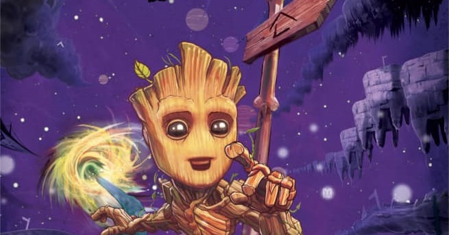 Marvel produzirá nova série em quadrinhos de Baby Groot