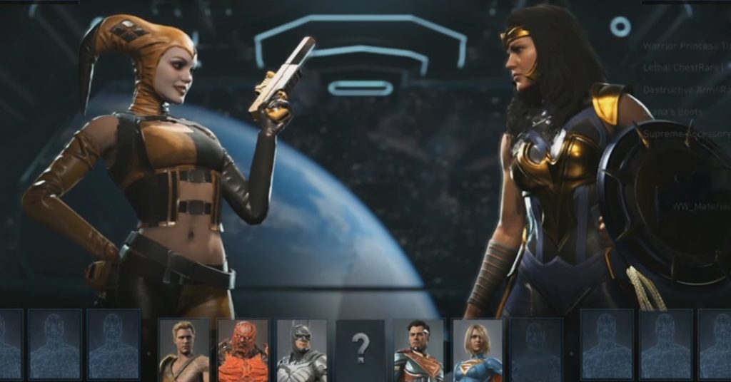 Vídeos de Injustice 2 mostram Mulher-Maravilha contra Arlequina