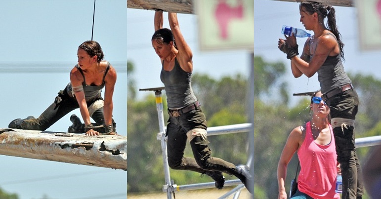 Tomb Raider: primeiras fotos de Alicia Vikander como Lara Croft são divulgadas