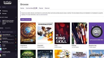 Twitch apresenta Communities, ferramenta para descobrir novos conteúdos