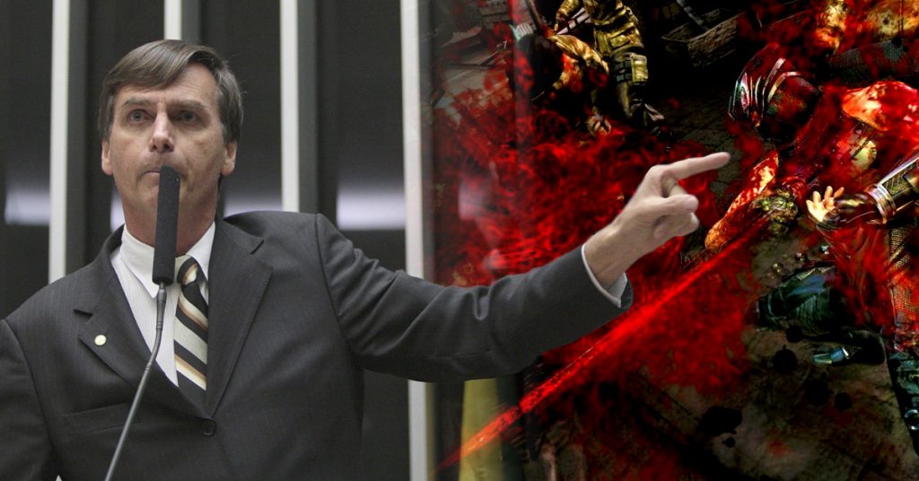 Polêmica: em vídeo antigo, Bolsonaro fala sobre jogos violentos