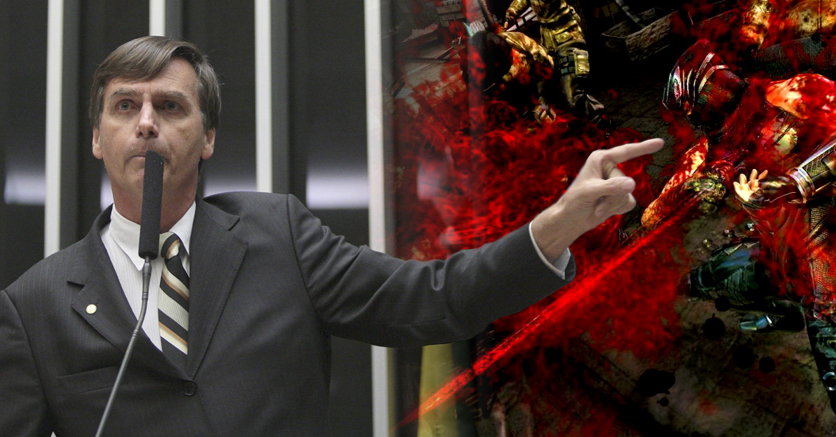 Polêmica: em vídeo antigo, Bolsonaro fala sobre jogos violentos
