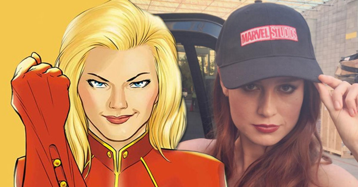A nova Capitã Marvel, Brie Larson, diz sentir uma “grande responsabilidade” a respeito do papel