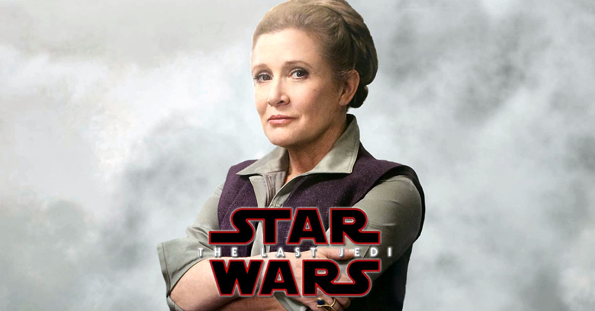 Nada será mudado no filme de Star Wars: O Último Jedi após a morte de Carrie Fisher