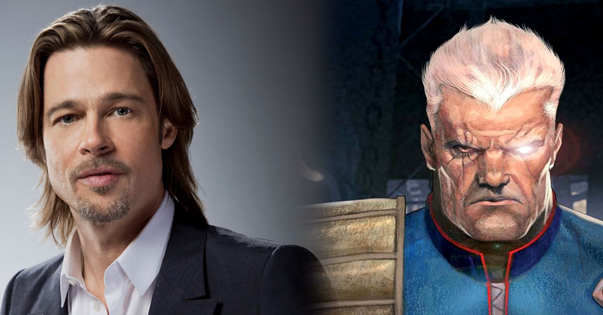 Brad Pitt pode ser o Cable na sequência de Deadpool