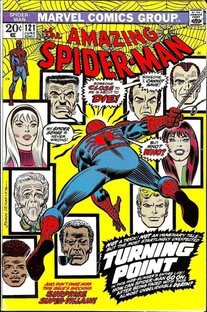 amazing spider-man #121