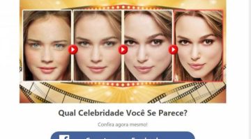 Tome muito cuidado com o teste “Qual celebridade você se parece”