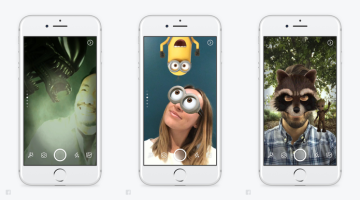 Facebook muda app e apresenta Stories, Direct e novos efeitos para câmera