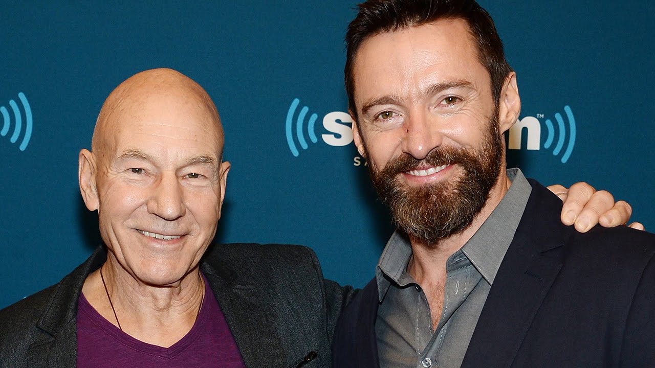 Hugh Jackman publica homenagem a Patrick Stewart nas redes sociais