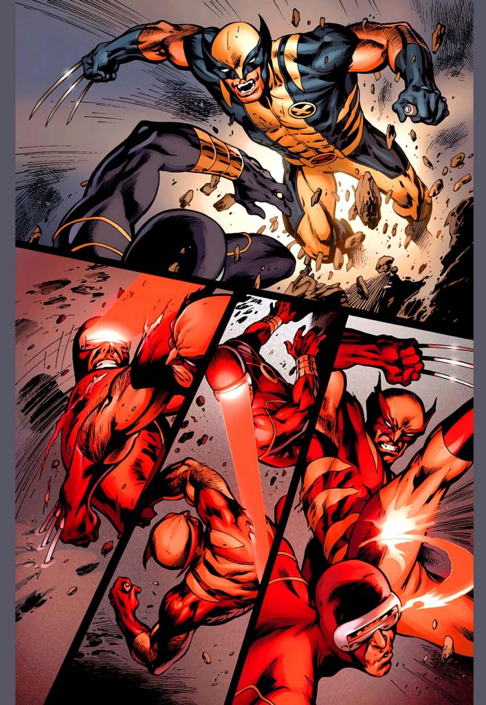 wolverine vs ciclope